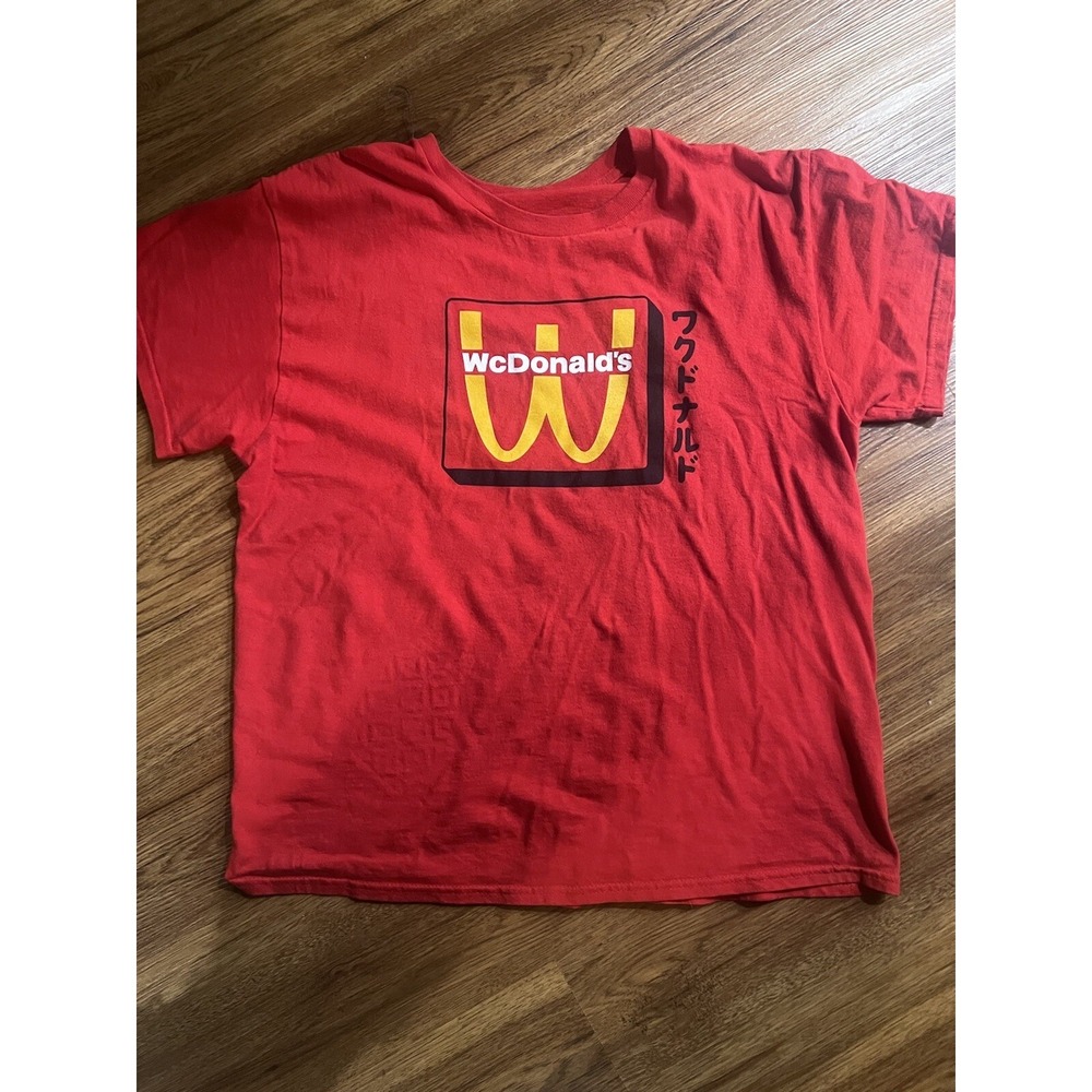 McDonald's‎ WcDonald's Anime  Inspired Crew TShirt